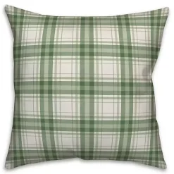 Christmas Pillows>Kirklands Home Merry and Bright Buffalo Check Reverse Pillow