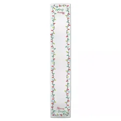 Kirklands Home Merry and Bright with Lights Table Runner, 90 in. Multi Best