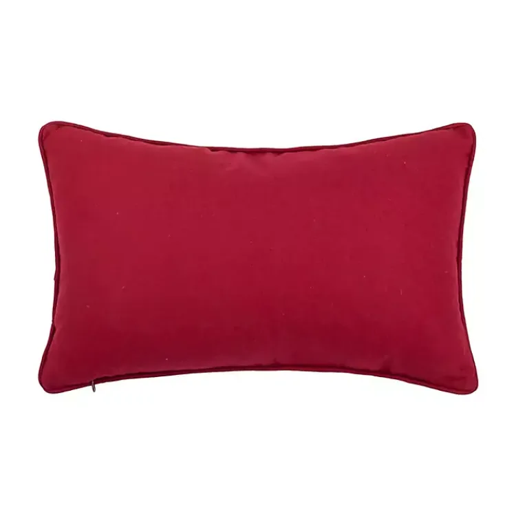 Christmas Pillows>Kirklands Home Merry Christmas Jingles Lumbar Pillow