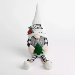 Christmas Decorations>Kirklands Home Merry Christmas Plush Gnome