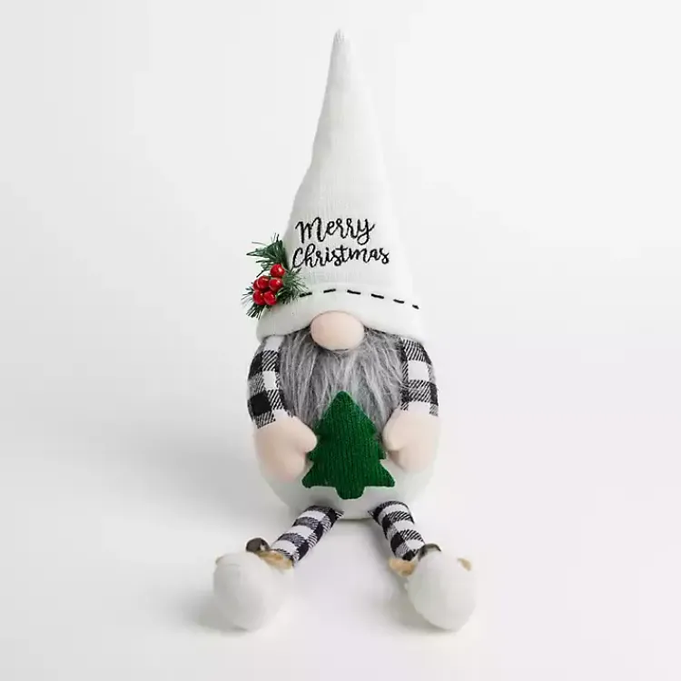 Christmas Decorations>Kirklands Home Merry Christmas Plush Gnome