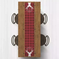 Christmas Dining & Entertaining>Kirklands Home Merry Christmas Rudolf Table Runner