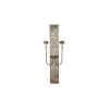 Sconces>Kirklands Home Metal 2 Bulb Sconce