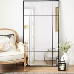 Kirklands Home Metal Paned Camden Leaner Mirror Discount
