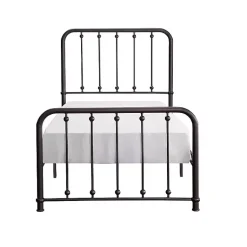 Kirklands Home Metal Slat Bronze Twin Platform Bed Black Online