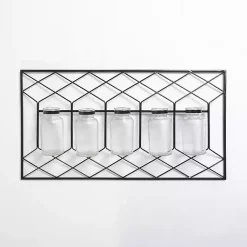 Kirklands Home Metal Wire and Bottles Wall Plaque Sale