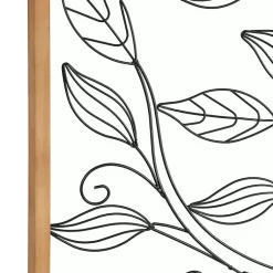 Kirklands Home Metal Wire Tree Panel Wall Plaques, Set of 3 New