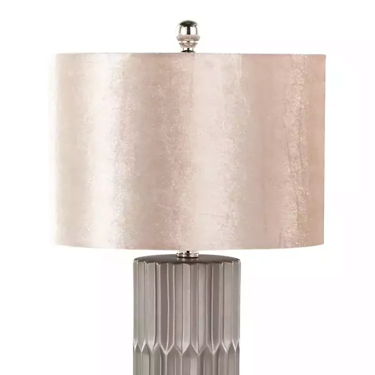 Kirklands Home Metallic and Champagne Tanya Table Lamp Brown Sale