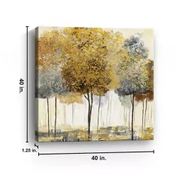 Kirklands Home Metallic Forest I Canvas Art Print, 40x40 in. Online