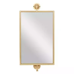Kirklands Home Metallic Metal Frame Wall Mirror Gold Discount