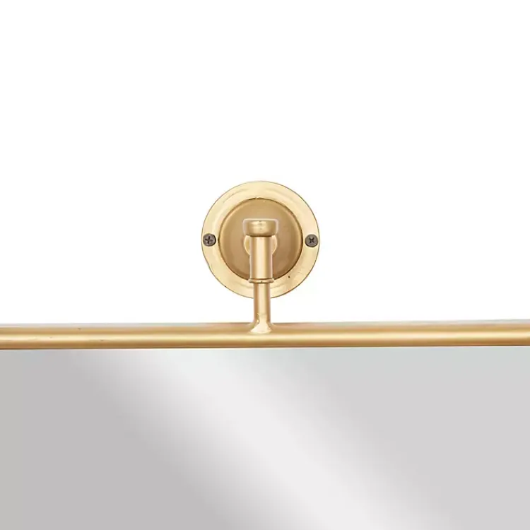 Kirklands Home Metallic Metal Frame Wall Mirror Gold Discount