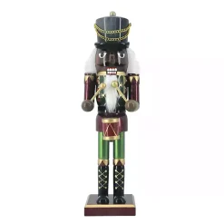 Christmas Decorations>Kirklands Home Metallic Nutcracker Drummer Figurine