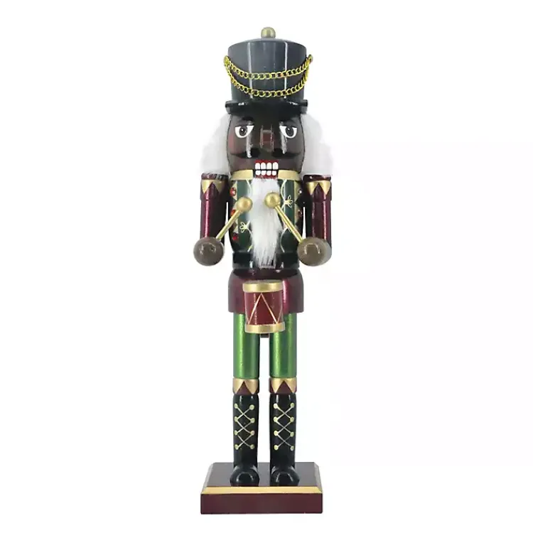Christmas Decorations>Kirklands Home Metallic Nutcracker Drummer Figurine