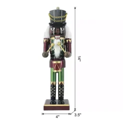 Christmas Decorations>Kirklands Home Metallic Nutcracker Drummer Figurine