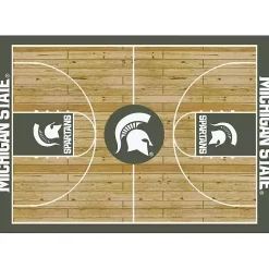 Kirklands Home Michigan State Courtside Area Rug, 4x6 Online