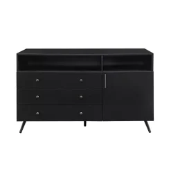 Kirklands Home Midnight Mid-Century Modern Sideboard Best