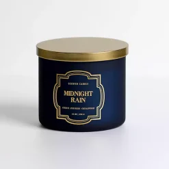 Candles>Kirklands Home Midnight Rain 14 oz. 3-Wick Jar Candle Blue