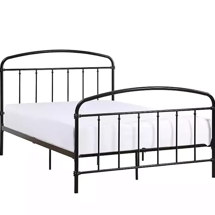 Kirklands Home Midnight Vintage Arch Full Bed Frame Black Sale