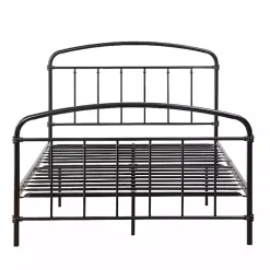 Kirklands Home Midnight Vintage Arch Full Bed Frame Black Sale