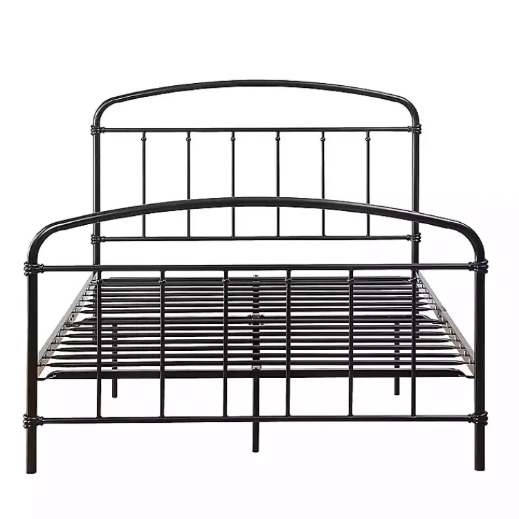 Kirklands Home Midnight Vintage Arch Full Bed Frame Black Sale