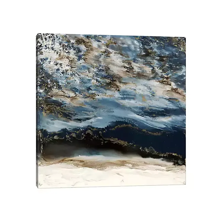 Kirklands Home Midnight Wave Canvas Art Print Blue Online