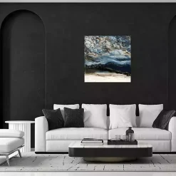 Kirklands Home Midnight Wave Canvas Art Print Blue Online