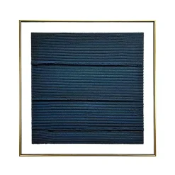 Kirklands Home Midnight Waves Framed Canvas Art Print Blue Discount