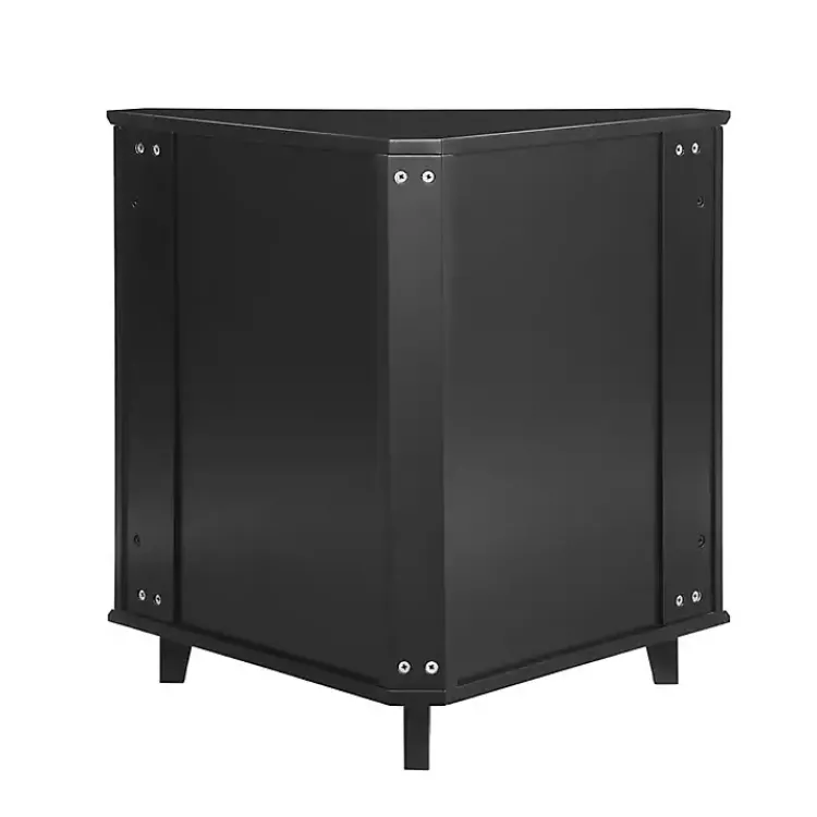 Kirklands Home Mikie Corner Cabinet Black Sale