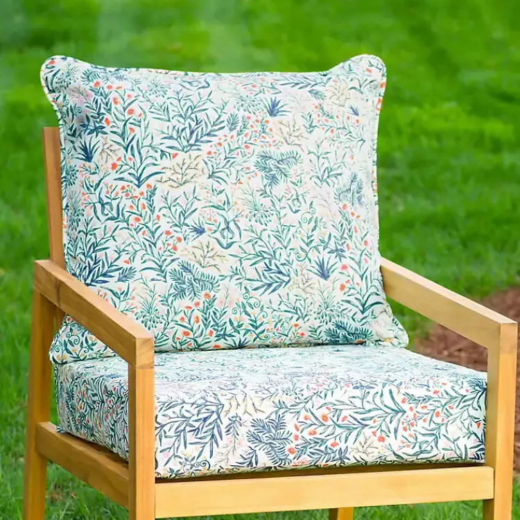 Kirklands Home Millennial Leaf 2-pc. Outdoor Deep Seat Cushion Best