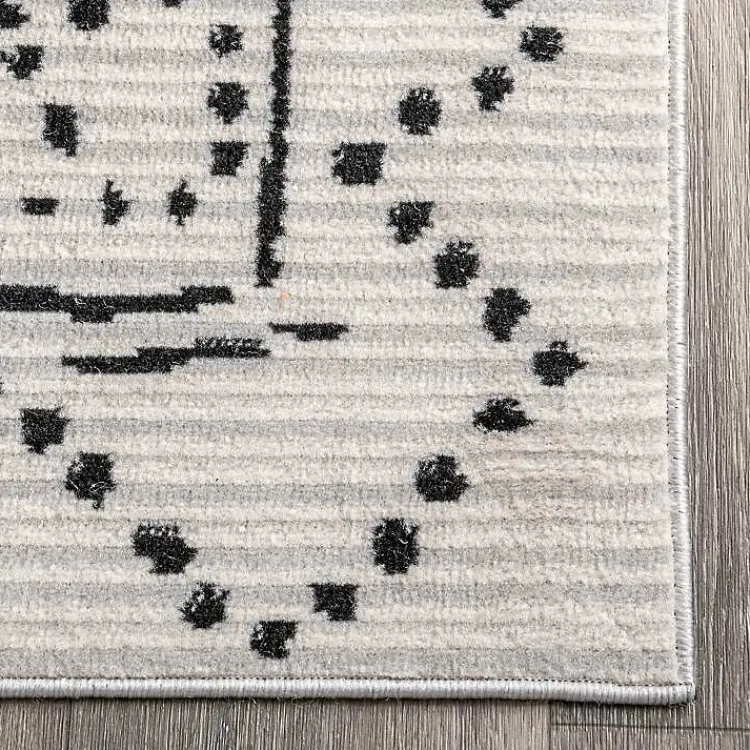 Kirklands Home Millie Dotted Diamond Area Rug, 8x10 Online