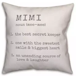 Pillows>Kirklands Home Mimi Definition Pillow
