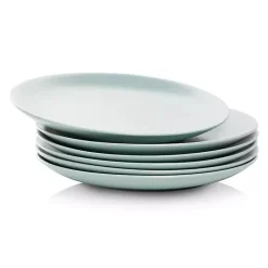 Kirklands Home Mineral Classic Coupe Dinner Plates, Set of 6 Blue Online