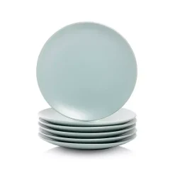 Kirklands Home Mineral Classic Coupe Salad Plates, Set of 6 Blue Best