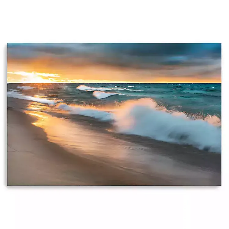 Kirklands Home Miners Beach Light Canvas Art Print, 60x40 in. Outlet