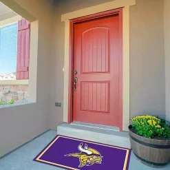 Kirklands Home Minnesota Vikings Area Rug, 3x4 Purple