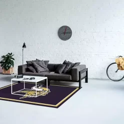 Kirklands Home Minnesota Vikings Area Rug, 4x6 Purple Best