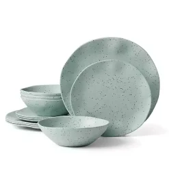 Kirklands Home Mint Terrazzo 12-pc. Melamine Dinnerware Set Green Best