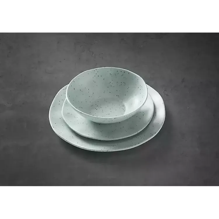 Kirklands Home Mint Terrazzo 12-pc. Melamine Dinnerware Set Green Best