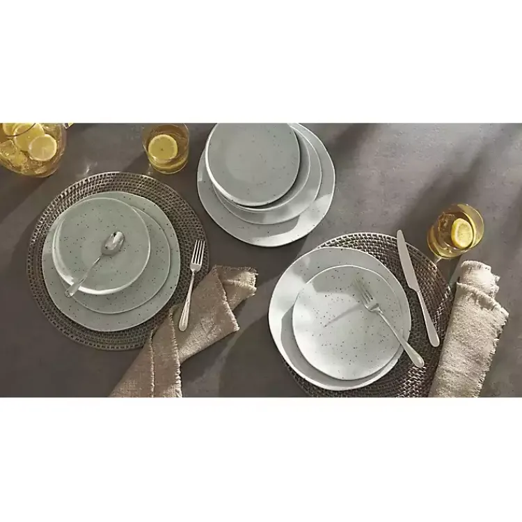 Kirklands Home Mint Terrazzo 12-pc. Melamine Dinnerware Set Green Best