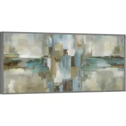 Kirklands Home Mirage Framed Canvas Art Print New