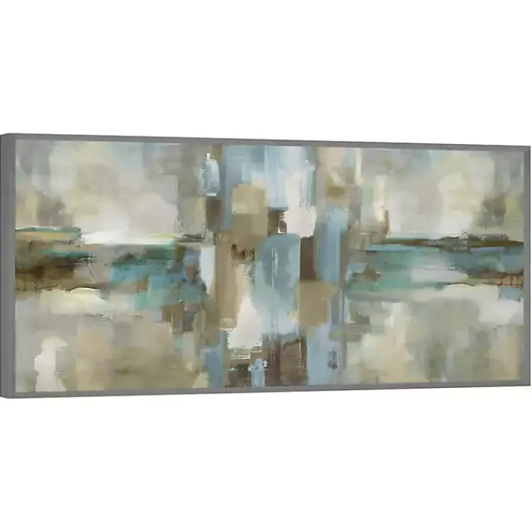 Kirklands Home Mirage Framed Canvas Art Print New