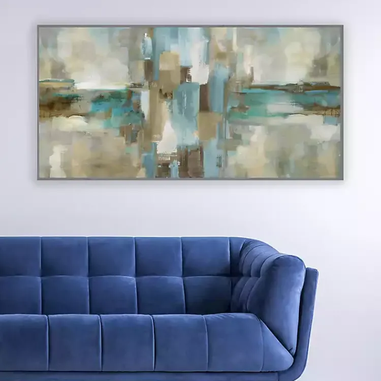 Kirklands Home Mirage Framed Canvas Art Print New