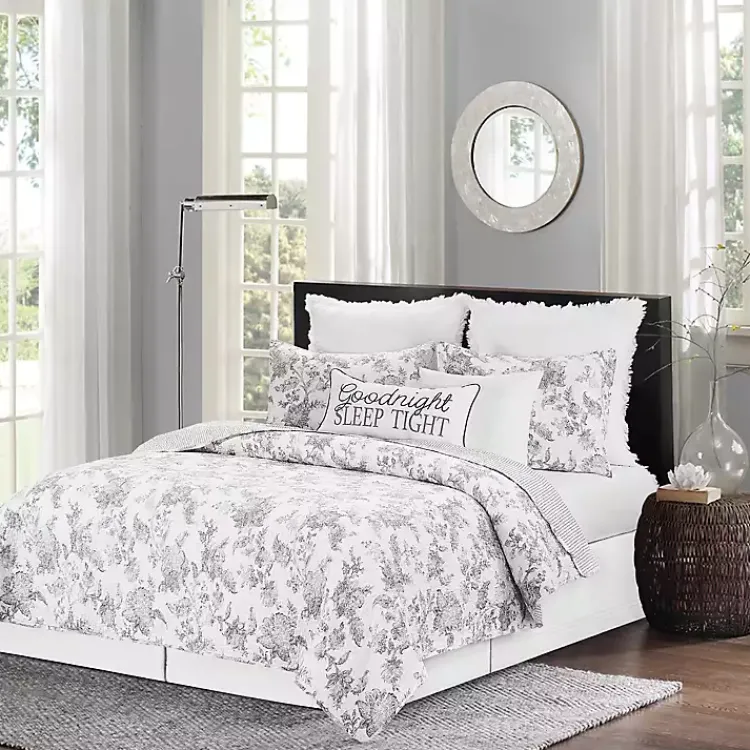 Kirklands Home Miriam Floral & Stripe 3-pc. Full/Queen Quilt Set Online