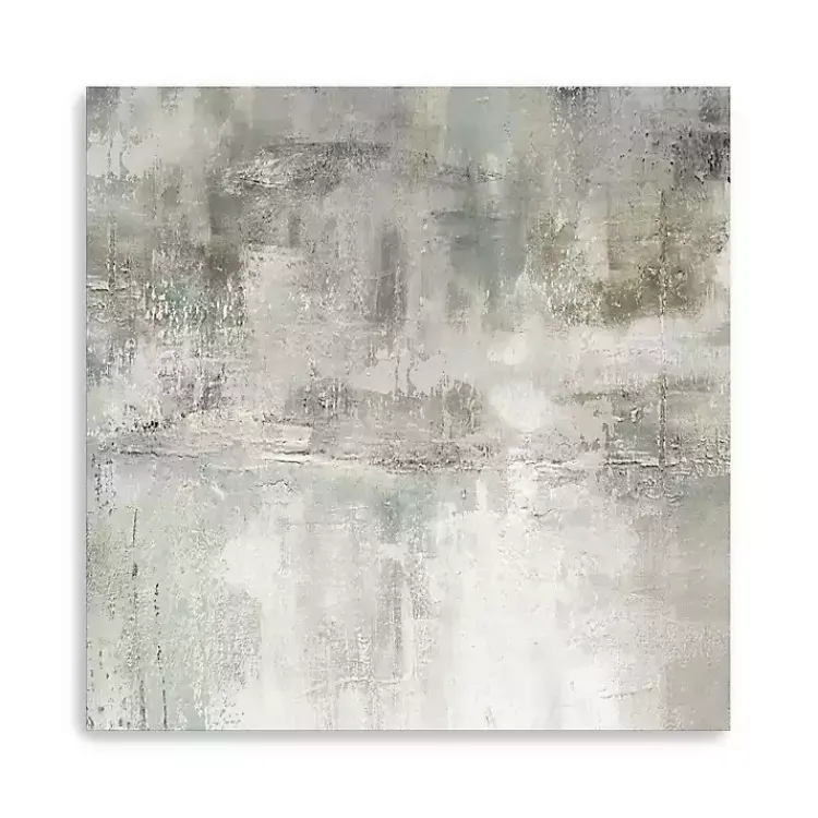 Kirklands Home Misty Lake Giclee Canvas Art Print, 40x40 in. Tan Discount