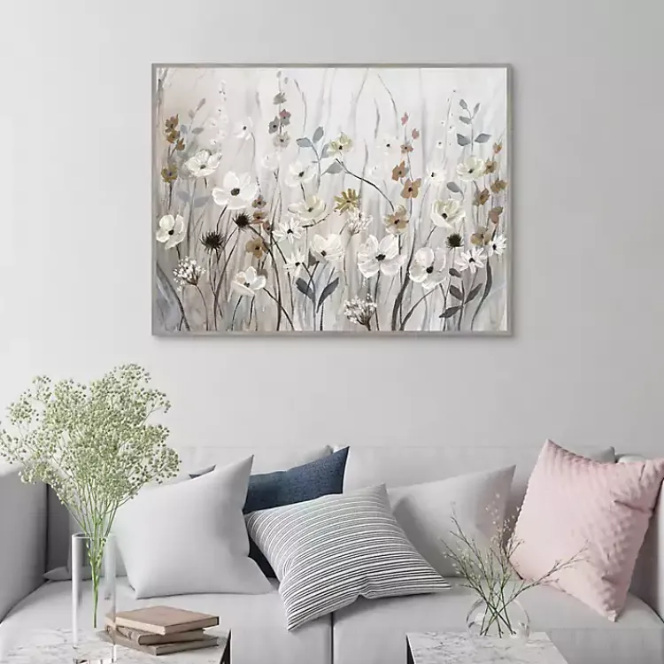 Kirklands Home Misty Meadow Framed Canvas Art Print Hot