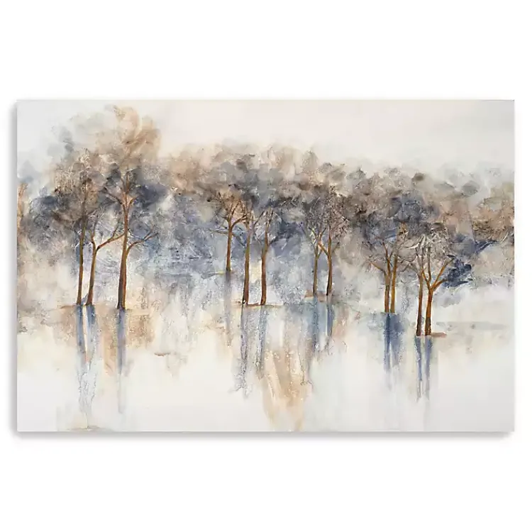 Kirklands Home Misty Woods I Abstract Canvas Art Print Clearance
