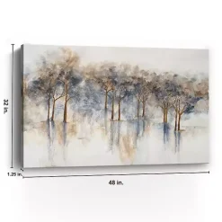 Kirklands Home Misty Woods I Abstract Canvas Art Print Clearance