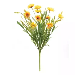 Stems & Bouquets>Kirklands Home Mixed Daisies Bushes, Set of 6 Gold