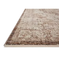 Kirklands Home Mocha and Cream Sorrento Area Rug, 5x7 Outlet