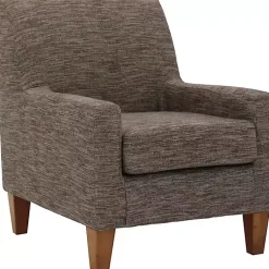 Kirklands Home Mocha Fynn Upholstered Accent Chair Brown Online